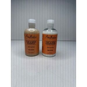 SheaMoisture Coconut Hibiscus Curl Shine Shampoo Conditioner Set 8oz 237ml Duo